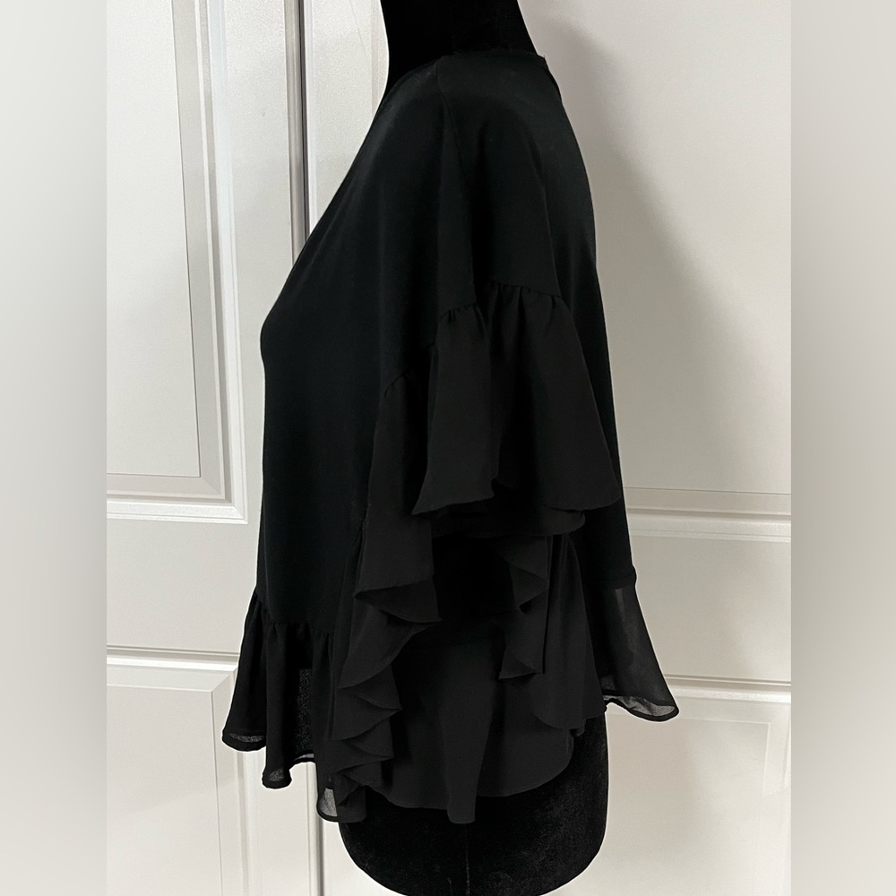 1. State Ruffle Trim Top - Picture 2 of 5